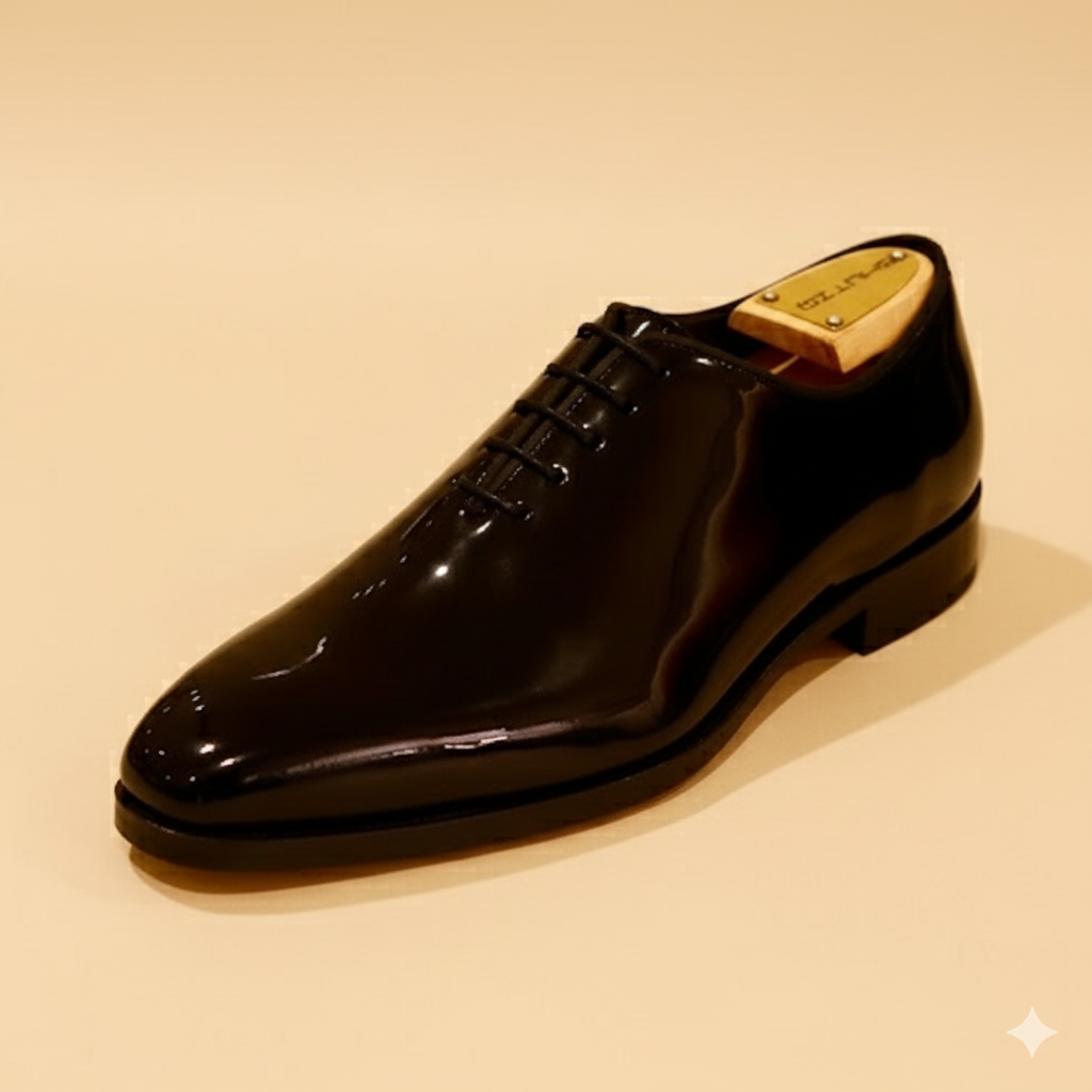 THE 'ONYX' PATENT LEATHER WHOLECUT