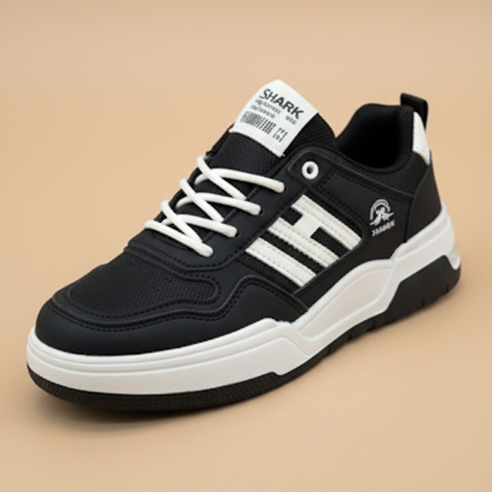 THE 'H-STRIPE' RETRO SNEAKER