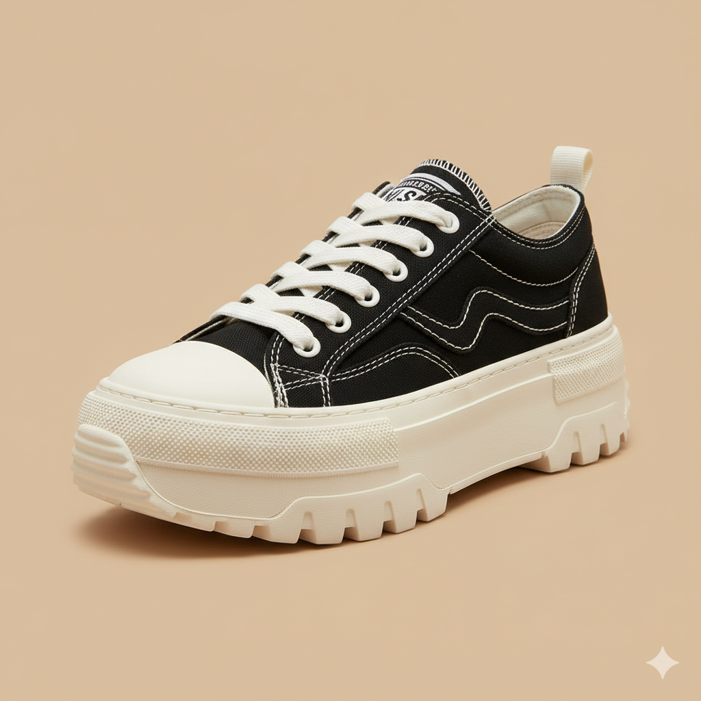 THE 'VARSITY' MID-TOP SNEAKER